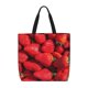 thumbnail image 1 of Balery Strawberry Red Bolsa de Mano para Mujeres con Cremallera, Bolsa de Gimnasio con Compartimentos, Bolsa para Laptop, Bolsa para Trabajo, 1 of 7