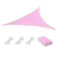 thumbnail image 2 of Triangle Canopy Sun Shade Outdoor Sunshade Swimming Pool Sun Awning Sunshine Protection Garden Patio Awning Easy To Intall Sun Shade Canopy 13ft Side Lenght, Leodye Must Have Household Items, 2 of 2