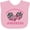 AD-Pink, variant on Inktastic Daddy's Racing Princess Pink Race Car Boys or Girls Baby Bib