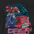 thumbnail image 2 of TRANSFORMERS ONE Orion Pax Retro Women's Crew Sweatshirt, Black, X-Large, 2 of 5