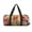 Bright Mushrooms, variant on Xecao Bright Mushrooms print Round Travel Duffel Bag is a foldable gym bag with an inner pocket, perfect for travel sports