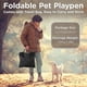 thumbnail image 4 of Corral Plegable Impermeable Paw Ballet para Mascotas Pequeñas, 4 of 7