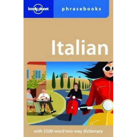 Pre-Owned Lonely Planet Italian Phrasebook (Paperback) 1740599810 9781740599818