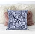 thumbnail image 3 of Geostar Wreath Palace Throw Pillow with Removable Cover in Light Blue Indigo Purple 16x16, 3 of 4