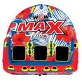 thumbnail image 1 of WOW Sports - Max Vibes Inflatable Towable Tube - 1-3 Rider - Perfect for Kids & Adults - Soft Top Deck Tube - Boating Accessory, 1 of 4