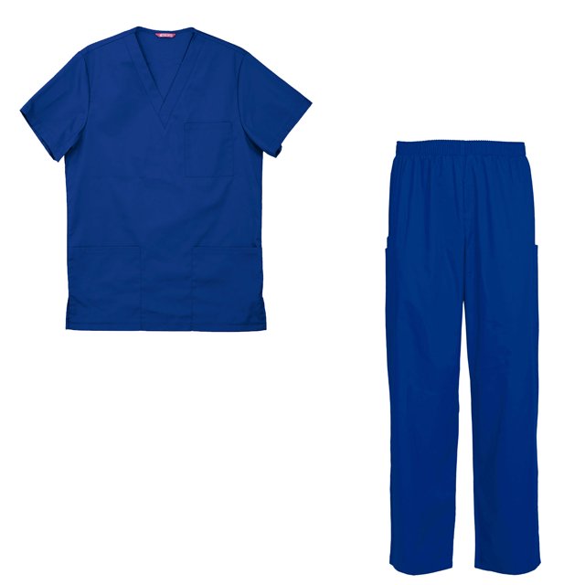 Ensemble de Sarraus pour Hommes Haut de Sarrau et Pantalon Ensemble de Sarraus