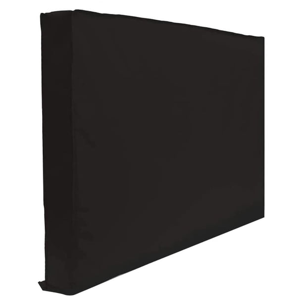 Funda protectora para TV de exterior de 36 a 38 pulgadas, resistente a la intemperie y con cubierta inferior.