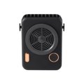thumbnail image 2 of Ventilador para colgar en el cuello Ventilador recargable eléctrico digital LED Enfriador de forma de cámara portátil ajustable, Negro Advancent HA004178-04B, 2 of 6