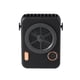 thumbnail image 2 of Ventilador para colgar en el cuello Ventilador recargable eléctrico digital LED Enfriador de forma de cámara portátil ajustable, Negro Advancent HA004178-04B, 2 of 6