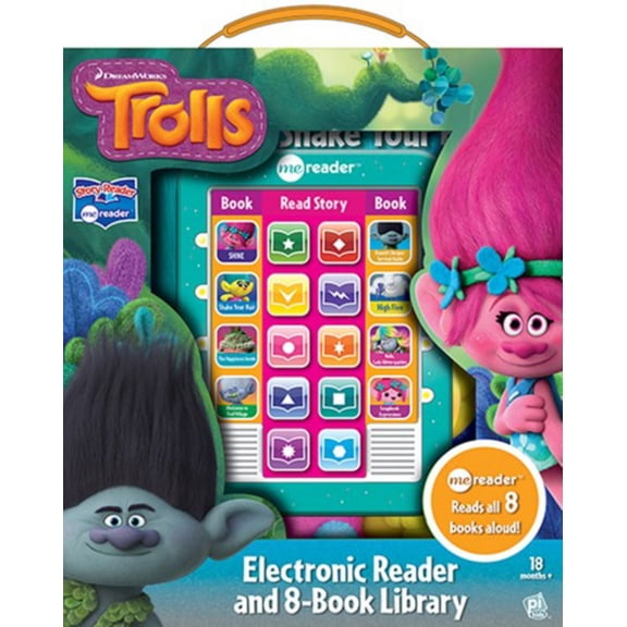 Dreamworks Trolls Me Reader Electronic Reader and 8-Book Library