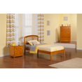 thumbnail image 3 of Atlantic Furniture Lit Plate-Forme Simple Broche Richmond en Latte Caramel, 3 of 3