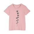 thumbnail image 1 of COM1950s Cadeaux pour Fillettes, Shorts pour Filles, T-Shirt en Coton pour Enfants Garçons Filles Mignon Col Rond Imprimé Tee Manches Courtes, Robe Manches Courtes, Cadeaux pour Fillettes, Cadeaux pour Garçons Tout-Petits, 1 of 5