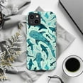 thumbnail image 6 of Teal Whale Shark Pattern Phone Case, Watercolor Marine Life iPhone Cover, Artistic Protective Case for iPhone 17 16 15 14 13 12 11 Plus Pro Max Mini, 6 of 6