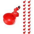 thumbnail image 2 of Bebedero AutomáTico para de Corral, 20 Piezas, Tazas de Agua para Pollos, MáQuina para Beber Patos, para Beber Colgantes, Dispensador de Agua, 2 of 5