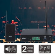 T-mack 2018 Karaoke player RADIGS RWM60U Professional UHF Headset & Guitar Instrument Wireless Microphone System DJ Karaoke Headset Microphone