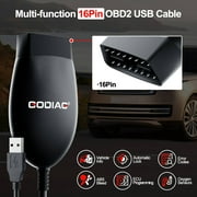 GODIAG GD101 J2534 Passthru Diagnostic Cable, OBD2 Scan Adapter fit for J1979 Vehicles