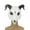 E001- Clear (A), variant on Halloween Mask, Outdoor Halloween Decorations, Halloween Decorations for Home, Scary Outdoor Halloween Decorations, Weather Resistant Goat Animal Mask for Porch Yard Halloween