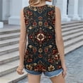 thumbnail image 5 of LWavelet Women's Slim Fit Ribbed Sleeveless Cami – Stretchy Basic Tank for All Seasons Red XL, 5 of 5