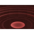 thumbnail image 1 of Ahgly Company Machine Washable Indoor Rectangle Transitional Chocolate Brown Area Rugs, 6' x 9', 1 of 7