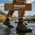 thumbnail image 4 of Nortiv 8 Men’s Hiking Boots & Work Boots - Durable Waterproof Outdoor Footwear for Men, Comfortable & Slip-Resistant, 4 of 9