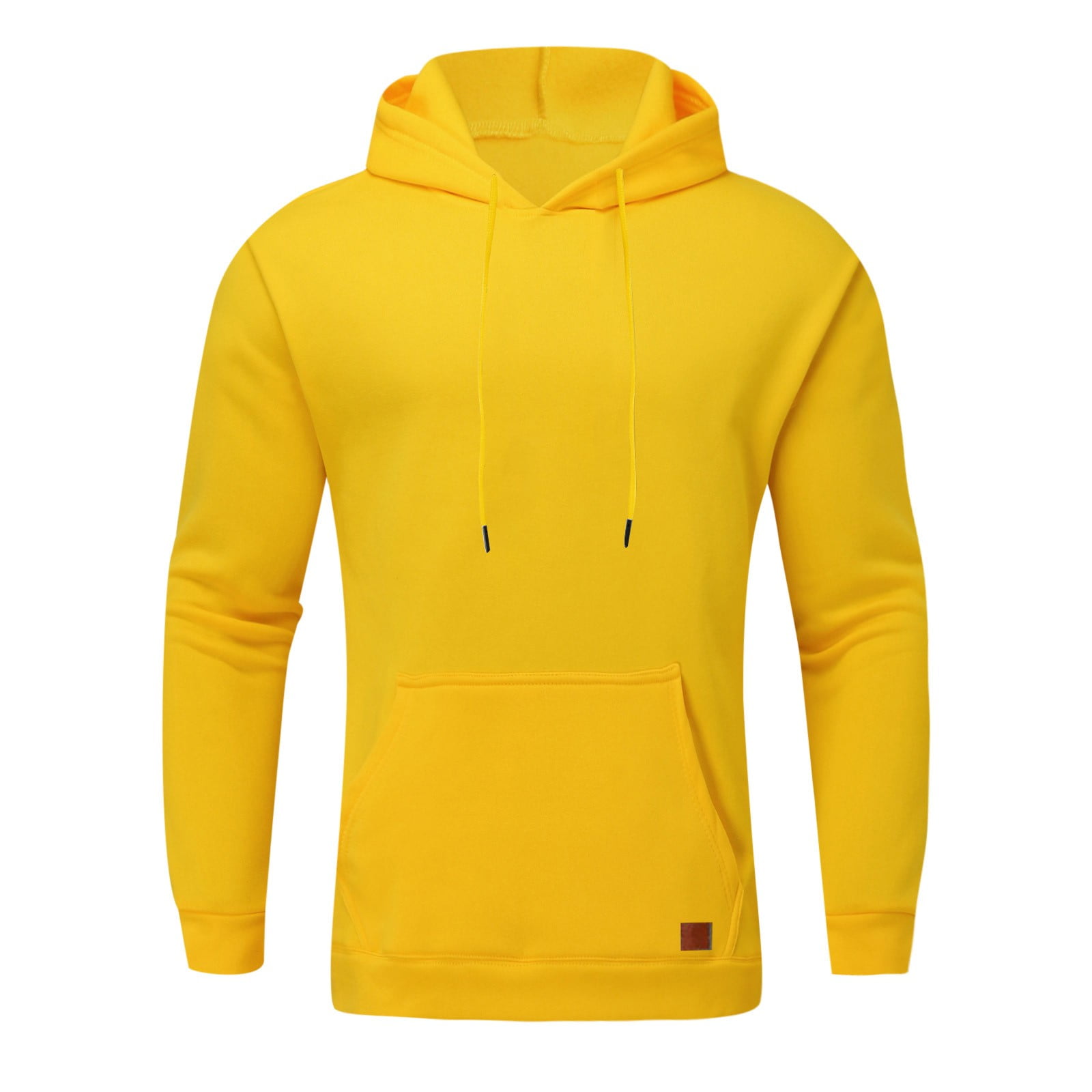 Winter Yellow Hoodies For Men Mens Autumn And Casual Loose