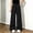 Black, variant on Rvasteizo Girls Wide Leg Sweatpants Ruffled Hem High Waist Casual Kids Long Pants 5-15Y 13 Years