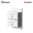thumbnail image 1 of SONOFF S31 Lite Mini Zigbee Smart Plug Works with Alexa SmartThings , ETL FCC Certified,Smart Outlets Smart Home 2Packs, 1 of 6