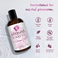 thumbnail image 6 of Sliquid Organics Water-Based Lube - Aloe Vera Leaf Infused with Organic Oils & Botanicals, Natural Lubricating Gel for Women/Men/Couples, Unscented, 4.2 Fl Oz, 6 of 9