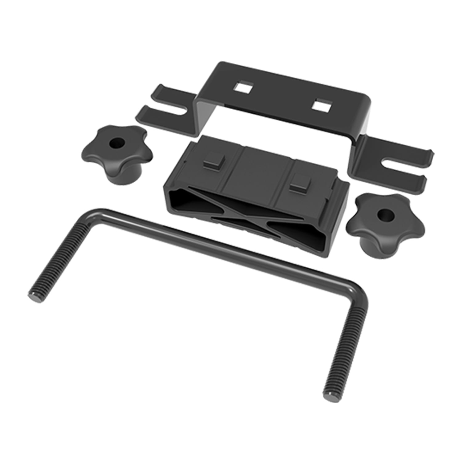 ROLA 59506 Roof Top Vortex Cargo Basket Replacement Hardware Mounting Kit 2.63 x 2.25 x 9.38 in. Walmart