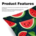 thumbnail image 2 of Watermelon Covers - Set of 2 Throw Pillow Covers with Unique Patterns for Living Room Decor - Available in 16x16, 18x18, and 20x20 Inches Throw Pillows for All Occasions, 2 of 6