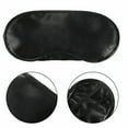 thumbnail image 2 of EeaseCA 10pcs Polyester Sleeping Blindfold Portable Shading Eyepatch Eyeshade Eye Mask (Black), 2 of 7