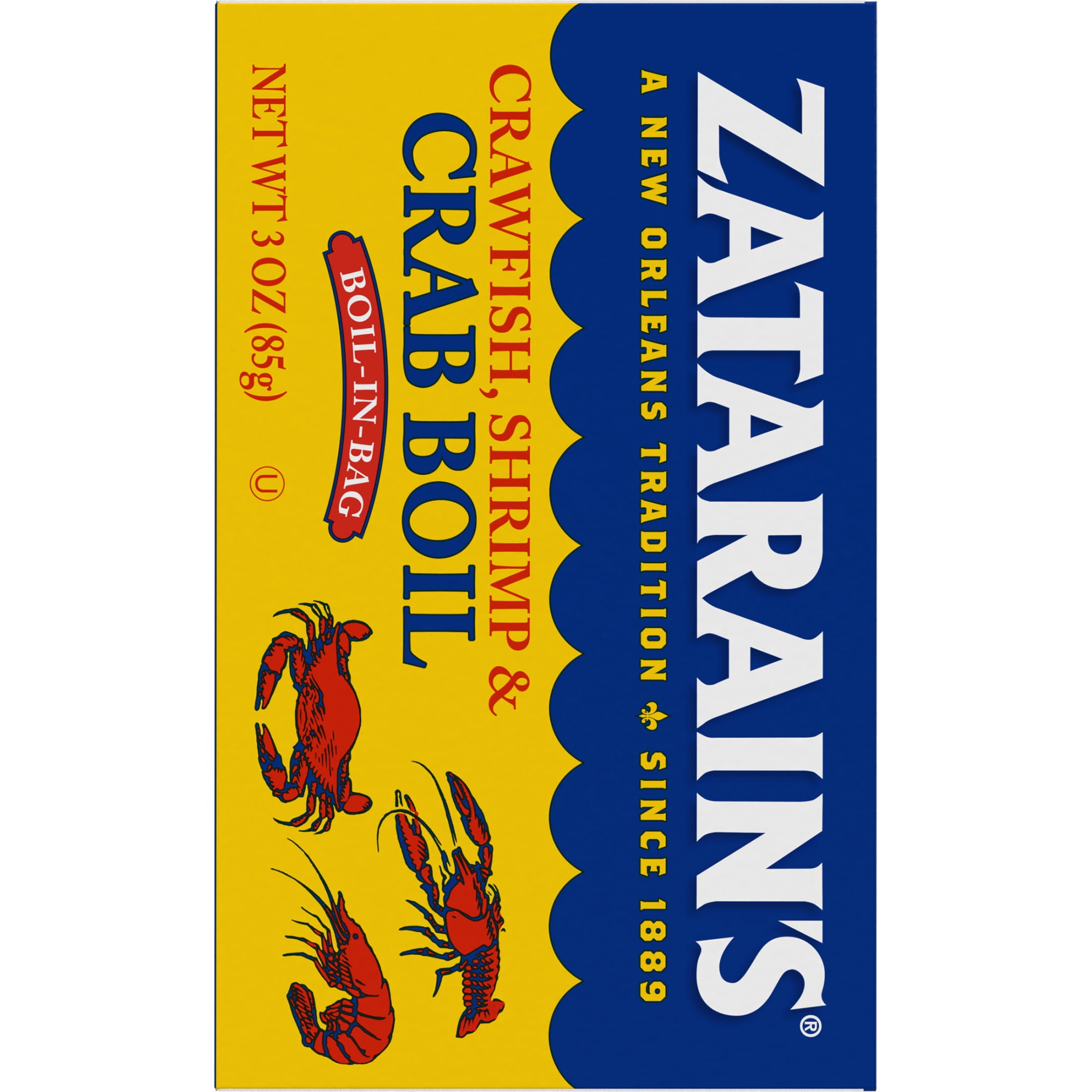 Zatarain's Crawfish, Shrimp & Crab Boil, 3.0 oz Box