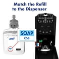 thumbnail image 6 of PURELL CS8 Soap Dispenser, 1,200 mL, 5.79 x 3.93 x 10.31, Graphite, 6 of 9