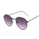 thumbnail image 1 of Gafas de sol redondas pequeñas de Metal para mujer, gafas de sol clásicas de viaje de marca Vintage, gafas de sol Retro a la moda para mujer Tan Jianjun unisex, 1 of 2
