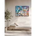 thumbnail image 5 of Colorful Stone Wall Art for Living Room,Canvas Picture Wall Decor for Bathroom Bedroom,Rainbow Abstract Oil Painting Brushwork Painting Artwork for Office Kitchen Hallway Dining Room Decor 24"x32", 5 of 8
