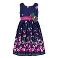 thumbnail image 1 of Richie House Girls' Cotton Summer Dress with Cherry Print RH2655-B-3, 1 of 1