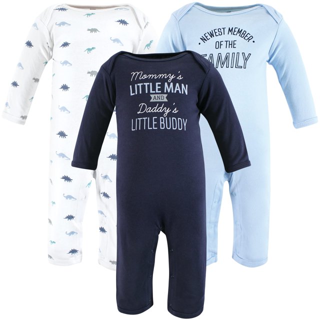 Hudson Baby Girls Mono De Algodón Unisex Miembro Más Nuevo De La Familia 6-9 Meses Miembro Más Nuevo De La Familia 6-9 Meses Ee. Uu.