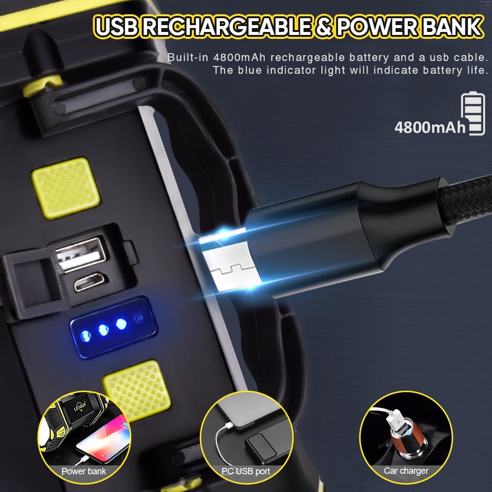 Letour LED 1200 Lumens Flashlight