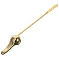 thumbnail image 4 of SHISUYAN Universal Toilet Tank Flush Handle Lever in Golden Color with Excellent Texture and Wear Resistance for Bathroom Use 4.5 Inches, 4 of 9