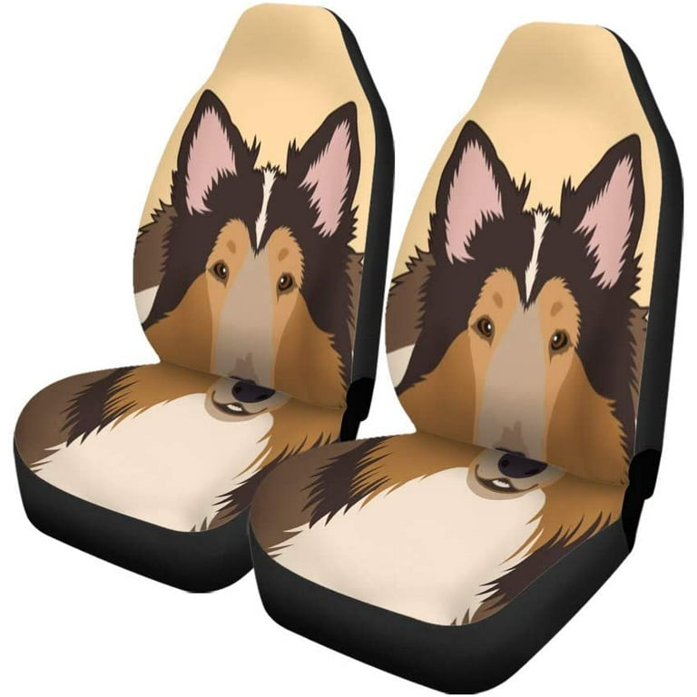 Rough Collie Car Seat Covers (Set of 2) Rough Collie Car Seat Covers (Set of 2)