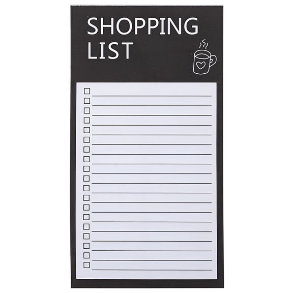 CCOCC Grocery List Magnet Pad for Fridge Magnetic Memo Pad Convenient Magnetic Backing Notepad