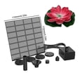 thumbnail image 2 of Fuente Lotus Bomba de agua solar Fuentes solares para baño de pájaros Púrpura, 2 of 3