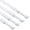 White-4 Pack, variant on 2 Pack 5/8" Tension Curtain Rod, RV Tension Bars, Cupboard Rods White 10 to 16 Inch