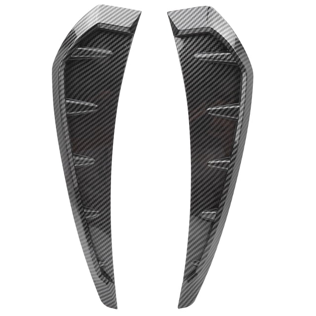 PU Rubber Fender Vent Cover,2Pcs Fender Vent Air Universal Fender Vent Cover Fender Vent Cover Future-Proof Design
