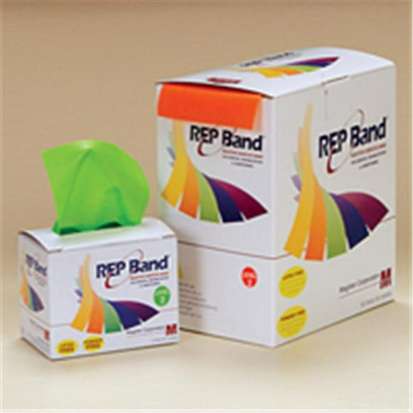 Ball Dynamics REP6H REP Band Latex Free Exercise Bands - Blue - Heavy 6yd. Box
