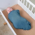 thumbnail image 3 of Comfy Cubs 1 Pack Muslin Swaddle Blankets - Receiving Blanket, Wrap for Boys and Girls (Neptune), 3 of 5