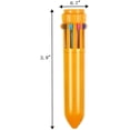 thumbnail image 3 of 24 Pack Multicolor Ballpoint Pen Mini Shuttle Pens mini pens, Retractable Ballpoint Pens Multicolor Pens kids pens Office School Supplies for Students Children, 3 of 5