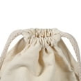 thumbnail image 3 of Sac de Rangement pour Linge à Cordonnet en Coton Uni pour Usage Domestique 15 * 20 Cm, 3 of 4