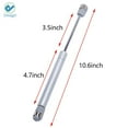 thumbnail image 6 of Deago 50N/11lb Cabinet Door Lift Up Hydraulic Gas Spring Lid Flap Stay Hinge Strut Support,Set of 2, 6 of 11