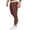 Brown, variant on Outfmvch Cargo Pants for Men Long Johns for Men's Solid Color Tooling Multi-pocket Casual Pants Leggings Trousers Men's Pants Brown L